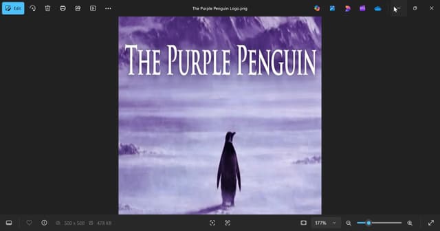 The Purple Penguin